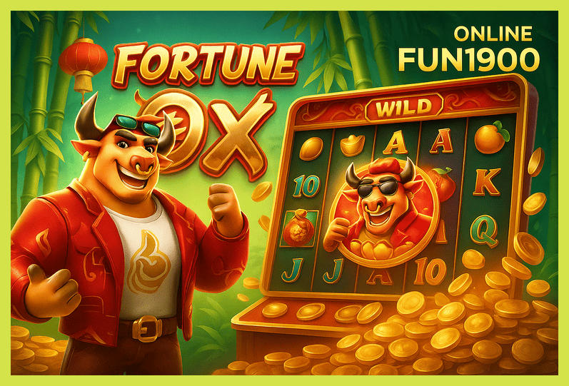 Fortune Ox no FUN1900 - Aposte Agora e Reivindique Seus Ganhos