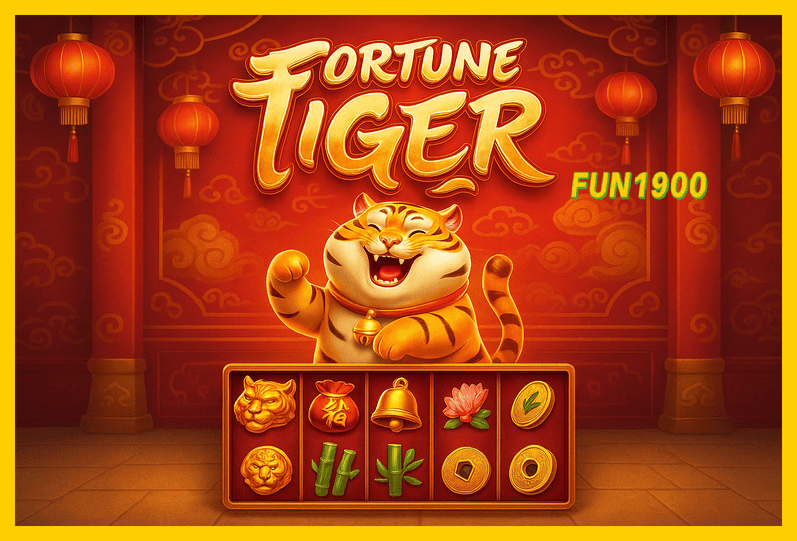 Fortune Tiger é um jogo imperdível no FUN1900 Casino